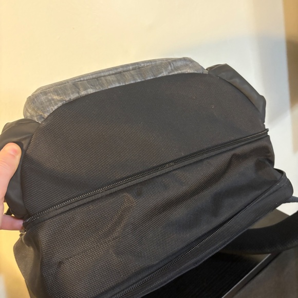 🎒 TUMI Voyage Backpack | Gray & Black with Orange Accents - Picture 10 of 16